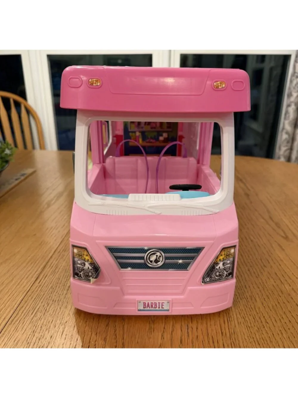 Barbie Doll Dream Camper Set Pink